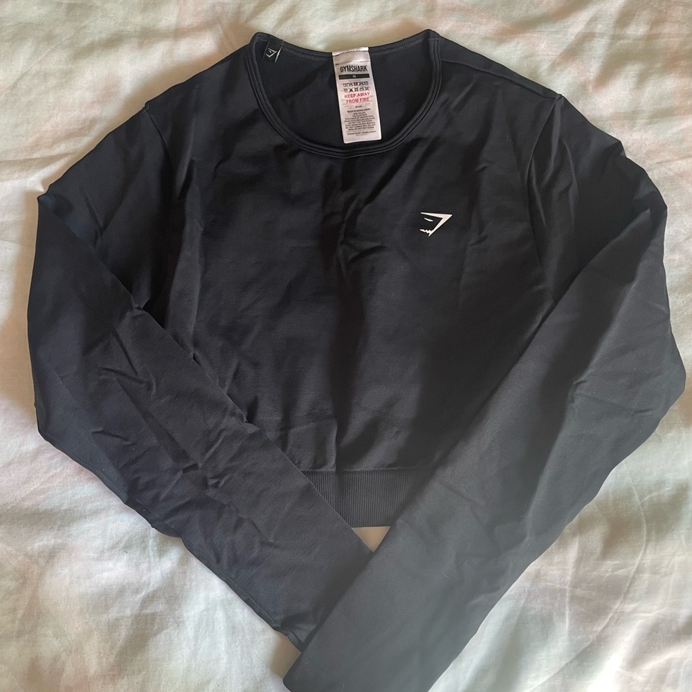 Gymshark Everyday Seamless Long Sleeve Crop T-Shirt
